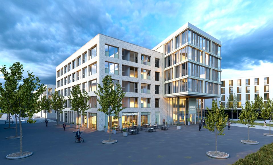 HD-Bahnstadt: Attraktive Neubau-Bürofläche in EG-Lage im Kopernikusquartier in Heidelberg
