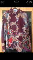 BRAX ❤️Bluse paisley dunkelrot/beige❤️ Hemd Oberteil Paisley Bayern - Augsburg Vorschau