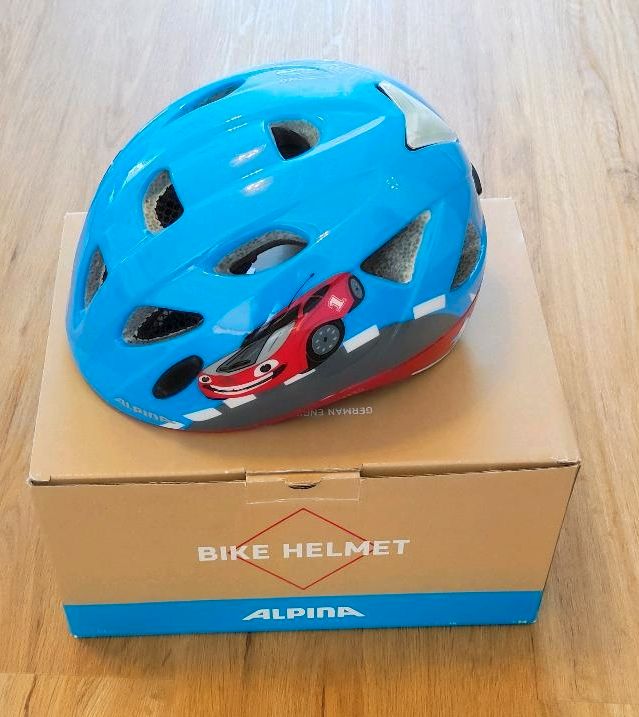 Kinderfahrradhelm "Alpina Ximo Flash Red Car" in Minden