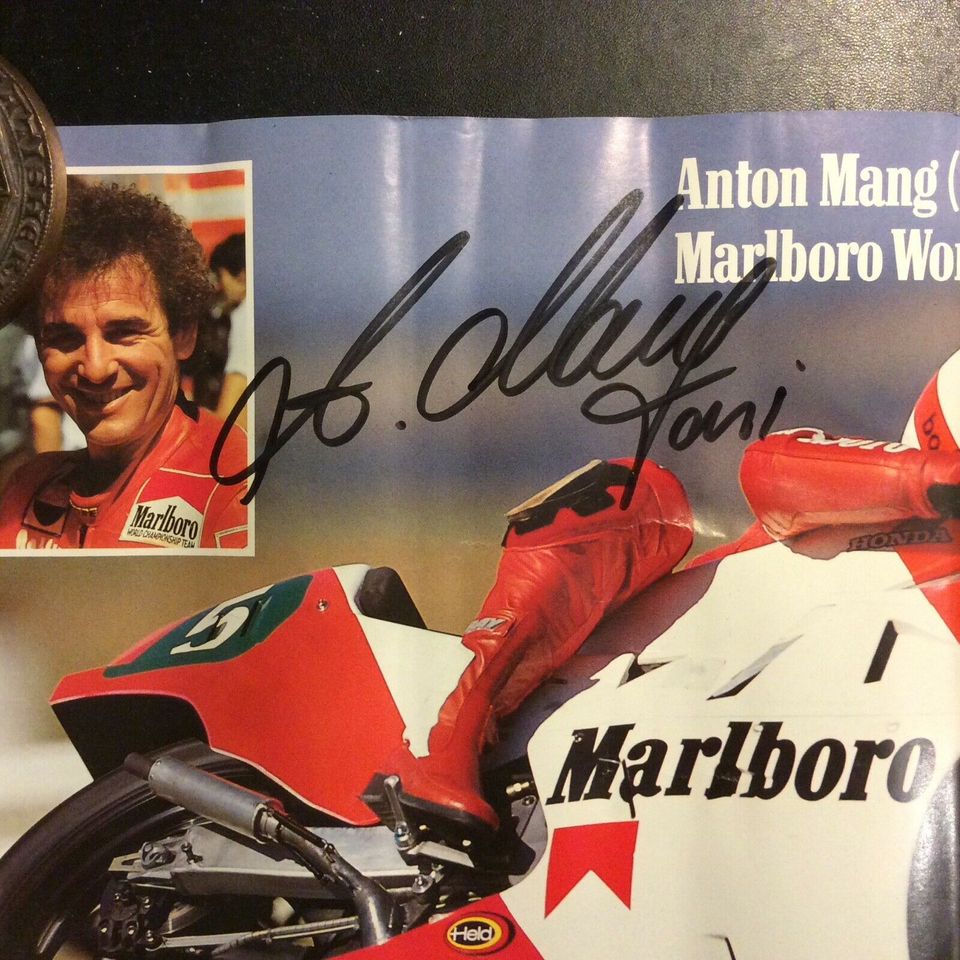 Toni Mang Autograph in Volkach