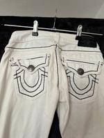 Jeans von True Religion Gr 25 Low  Rise Skinny Weiss Frankfurt am Main - Ostend Vorschau