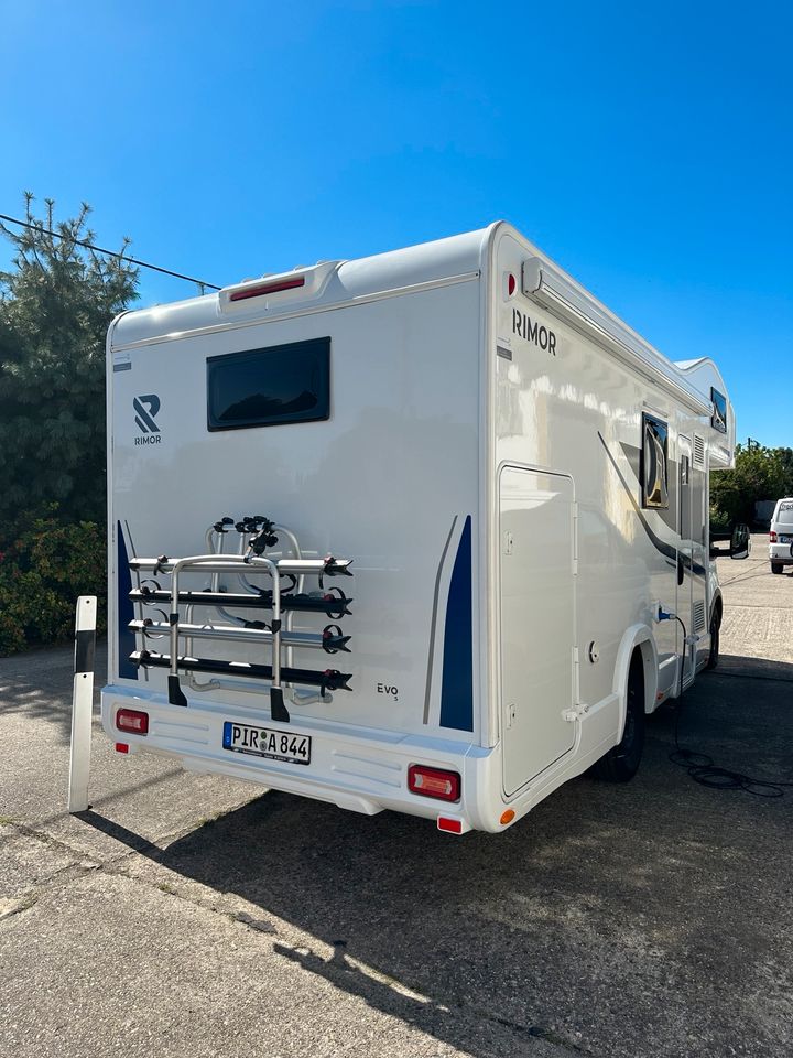 Wohnmobil auch m. Hund, Klima, Markise, Fahrradträger 6 Plätze in Dresden