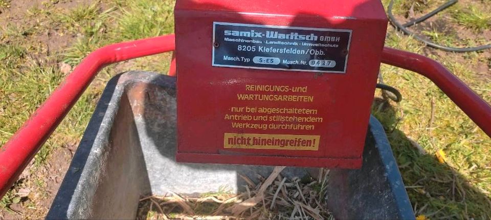 Samix allesfresser Häcksler shredder 3 kw starkstrom in Ellwangen (Jagst)