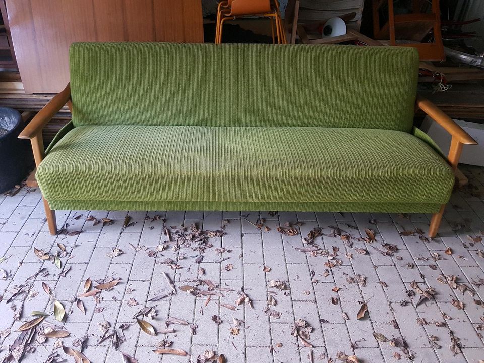 Sofa, Couch, Schlafsofa, 60er Original, vintage in Flensburg