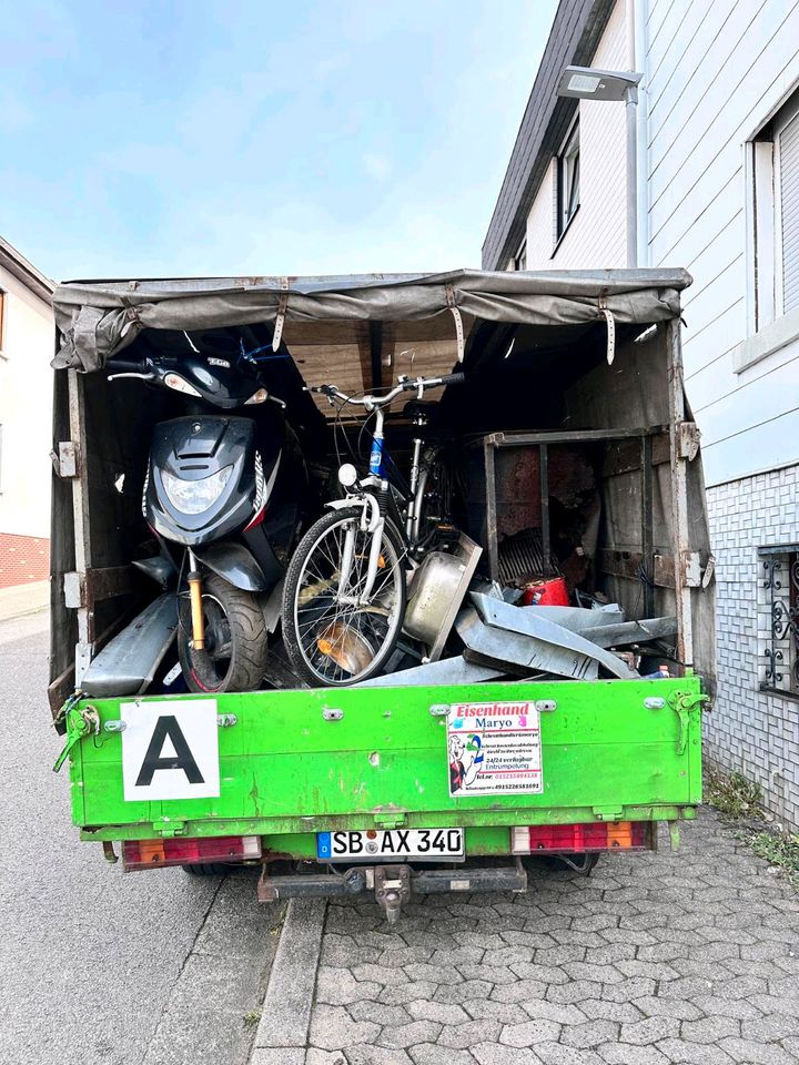 Schrott kostenlos abholung direkt zu ihre adresse in Saarbrücken