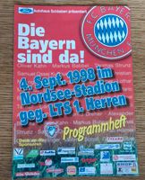 Stadionheft Programm Leher TS Bremerhaven - Bayern München, 1998 Niedersachsen - Edewecht Vorschau