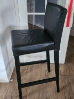 Barhocker Bar Hocker Ikea Henriksdal Leder Schwarz Schleswig-Holstein - Hanerau-Hademarschen Vorschau