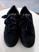 Damen Schuhe Halbschuhe Street shoes Gr. 39 Art Velour Steinchen Hessen - Schauenburg Vorschau