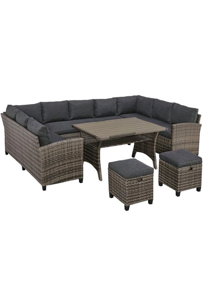 Gartenlounge-Set Rotterdam, (20-tlg), 3x Sofa, 2 Hocker, Tisch 12 in  Nordrhein-Westfalen - Rietberg | eBay Kleinanzeigen ist jetzt Kleinanzeigen