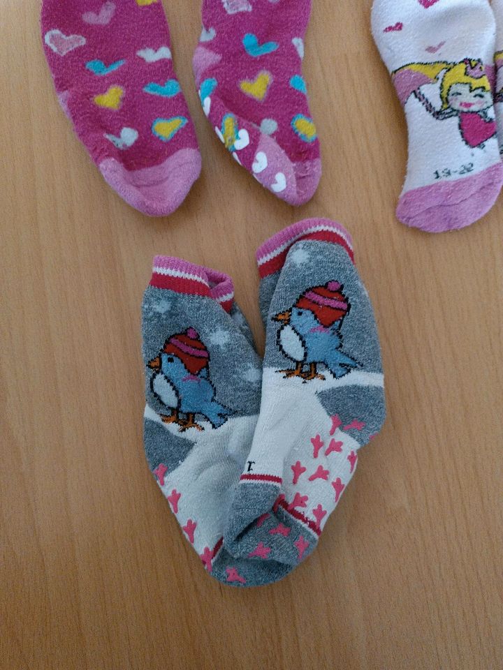 Paket 3 stoppersocken Socken Mädchen 19-22 in Markt Schwaben
