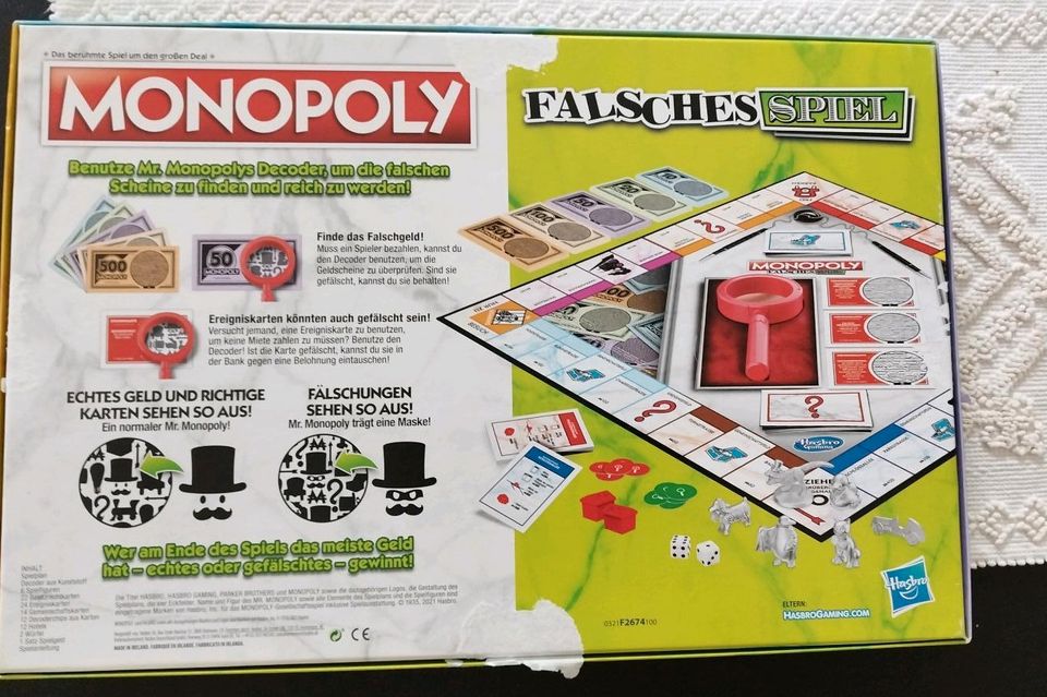 Monopoly Falsches Spiel Gesellschaftsspiel in Oberhausen