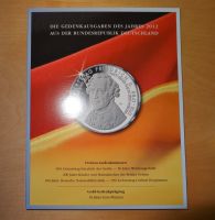 Der Jahrgangssatz 2012 der offiziellen deutschen 10-Euro Gedenkmü Bayern - Würzburg Vorschau