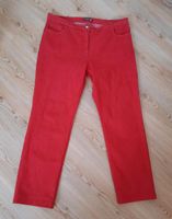 Betty Barclay 5-Pocket-Jeans Color kirschrot, Baumwollmix Gr  48 Bayern - Weidenbach Vorschau