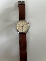 Tommy Hilfiger Uhr Chronograph Vintage Uhr weiß/braun Leder Niedersachsen - Wildeshausen Vorschau