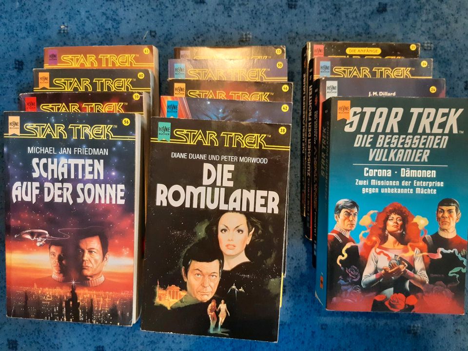 StarTrek Taschenbücher (60 Stk. +) in Hagen