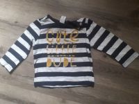 Langarm Shirt Junge Gr 80 Baby Club marine/weiß gestreift Sachsen - Wohlbach Vorschau