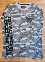 Superdry Langarmshirt Camouflage in Größe L Berlin - Steglitz Vorschau