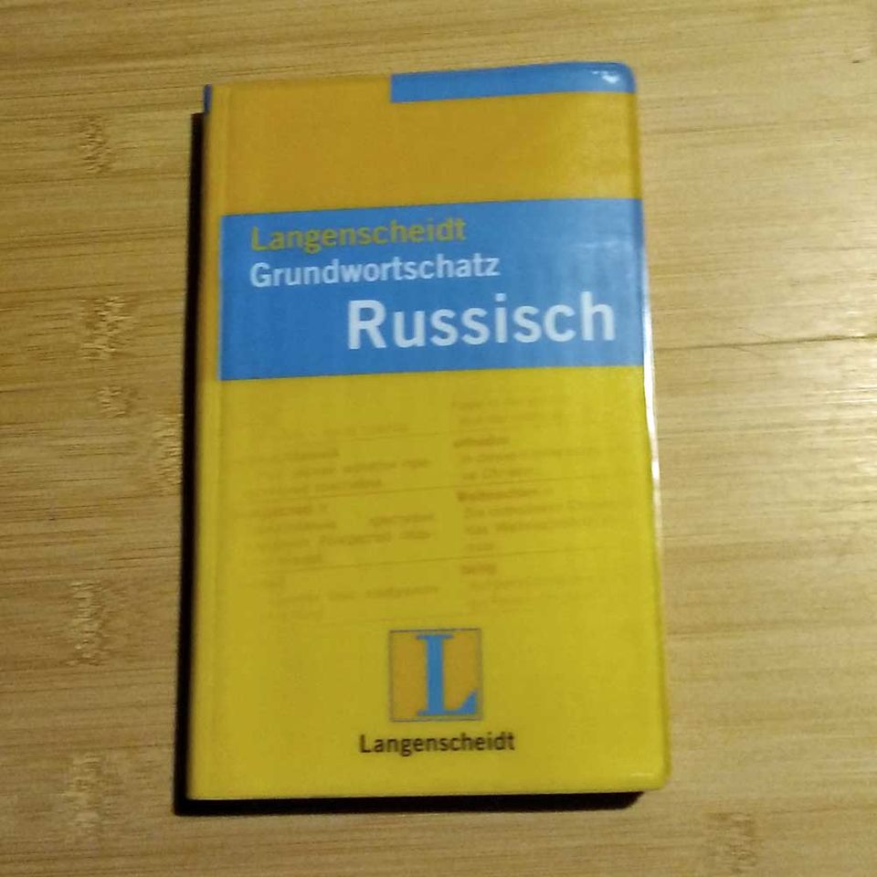 Langescheidt Grundwortschatz Russisch in Plate