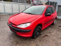 Schlachtfest Peugeot 206 1,4 75PS KFW rot EKBB Teile Ersatzteile Nordrhein-Westfalen - Wilnsdorf Vorschau