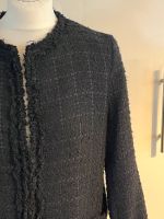 ZARA Schwarzer Bouclé Blazer, Gr. M Altstadt-Lehel - München/Lehel Vorschau