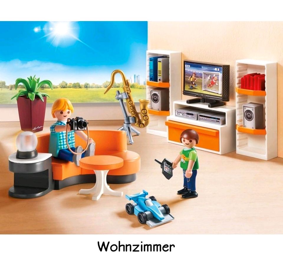 Playmobil City Life Puppenhaus mit Einrichtung und Figuren in Salzgitter