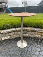 Designer Outdoor Tisch Terrasse Stehtisch Edelstahl Holz Nordrhein-Westfalen - Herford Vorschau