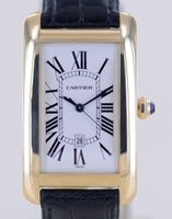 Cartier Uhr Tank Américaine XL 18K Gold Klassiker Dresswatch Nordrhein-Westfalen - Langenfeld Vorschau