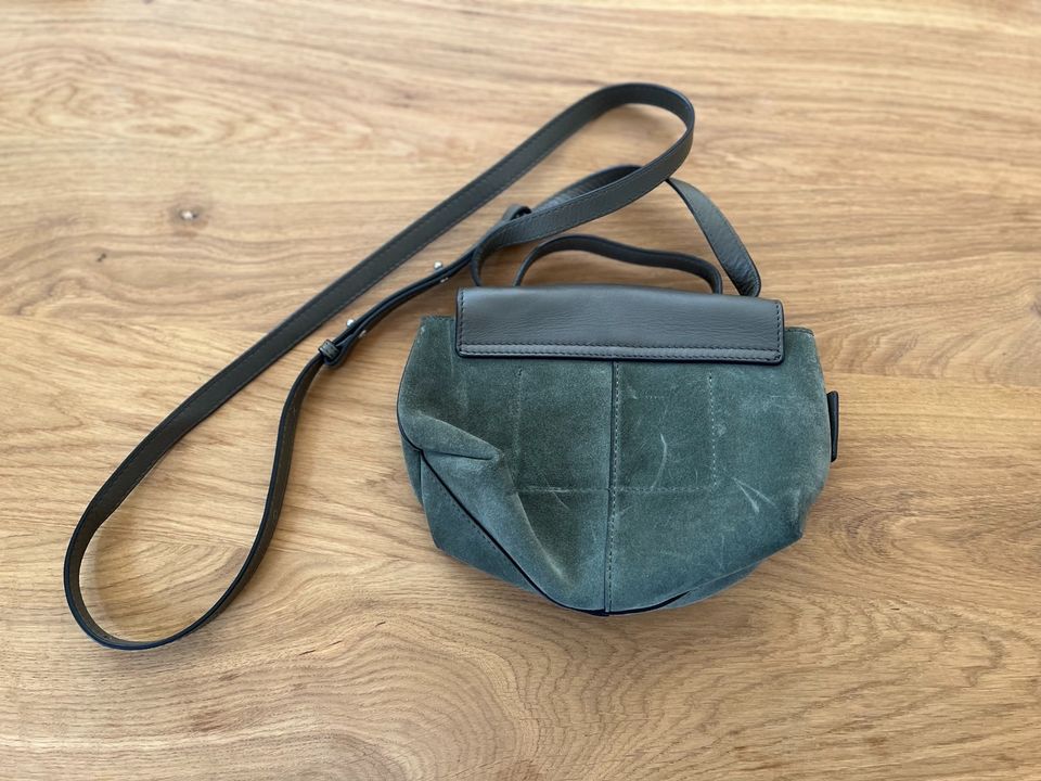 Marc O‘Polo Handtasche grün Leder in Hamburg