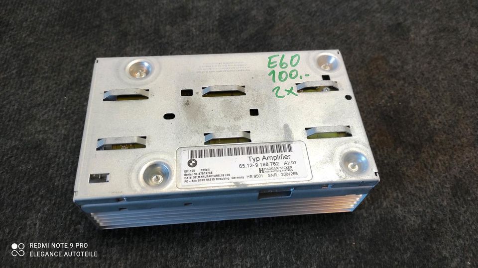 BMW E60 E61 Hifi System Verstärker Amplifier 9198762 in Hamburg