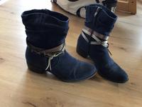 Marco Tozzi Stiefeletten blau 40 Bayern - Oberschwarzach Vorschau