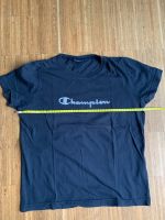 Champion T-Shirt blau Print Aufdruck grau M 38 Baumwolle Rheinland-Pfalz - Bodenheim Vorschau