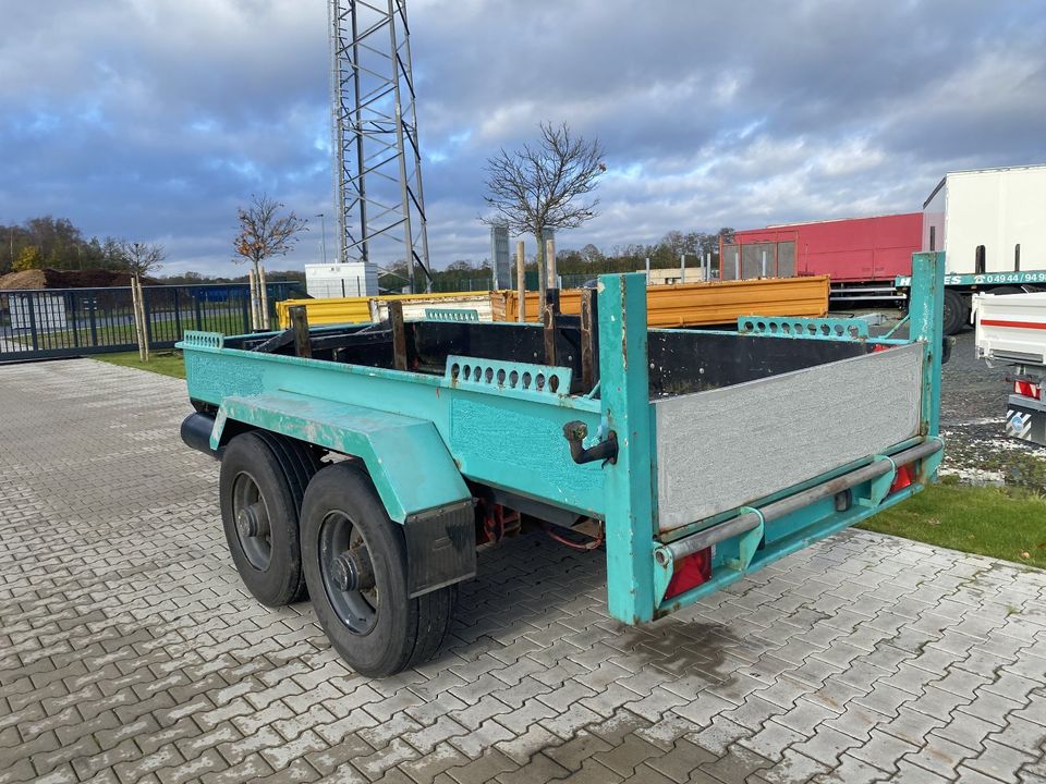 Fliegl TTS 120 Tandem Tieflader Ballast Anhänger in Wiesmoor