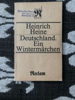 Buch DDR Heinrich Heine Deutschland ein Wintermärchen Reclam 1986 Sachsen-Anhalt - Salzwedel Vorschau