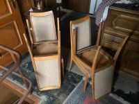 4 Stühle in Braun, massives Holz, Vintage, Retro Stuhl, Alle 20€! Niedersachsen - Seevetal Vorschau