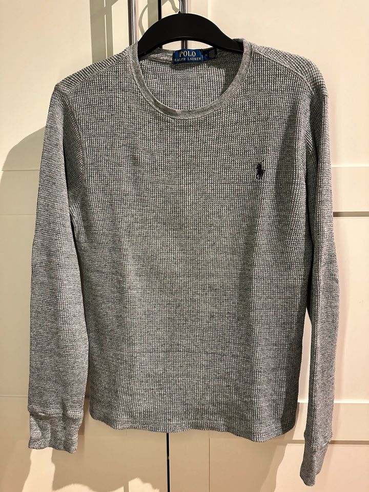 Polo Ralph Lauren Pullover / 100% Baumwolle /Grau in Jesteburg