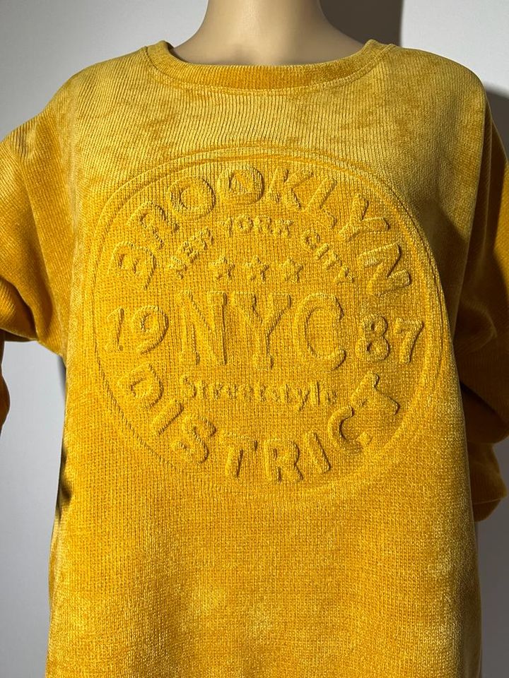 Reduziert Sweater 3D Druck Brocklyn District NYC in Dinslaken