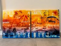 Fritz Art Collage Ruhrgebiet zweiteilig je 50 x 50 cm Dortmund - Benninghofen Vorschau