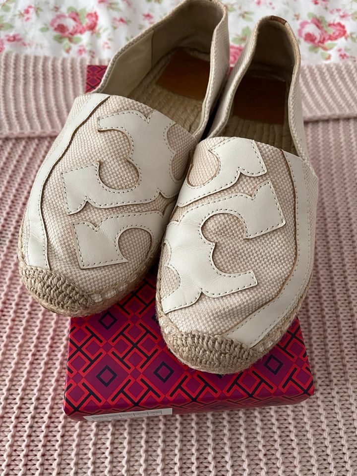 Tory Burch Espadrilles beige / Gr. 40,5 in Berlin