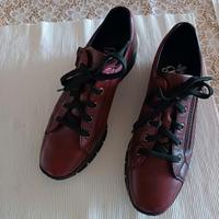 Rieker Halbschuhe Gr 38 rot bordeaux Leder Antistress Rheinland-Pfalz - Speyer Vorschau