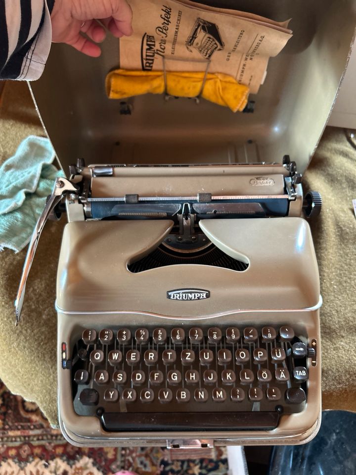 Schreibmaschine in Ruhpolding