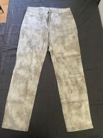 Creme beige silber farbene steilmann Hose Sommerhose Größe 36 S Bayern - Attenkirchen Vorschau