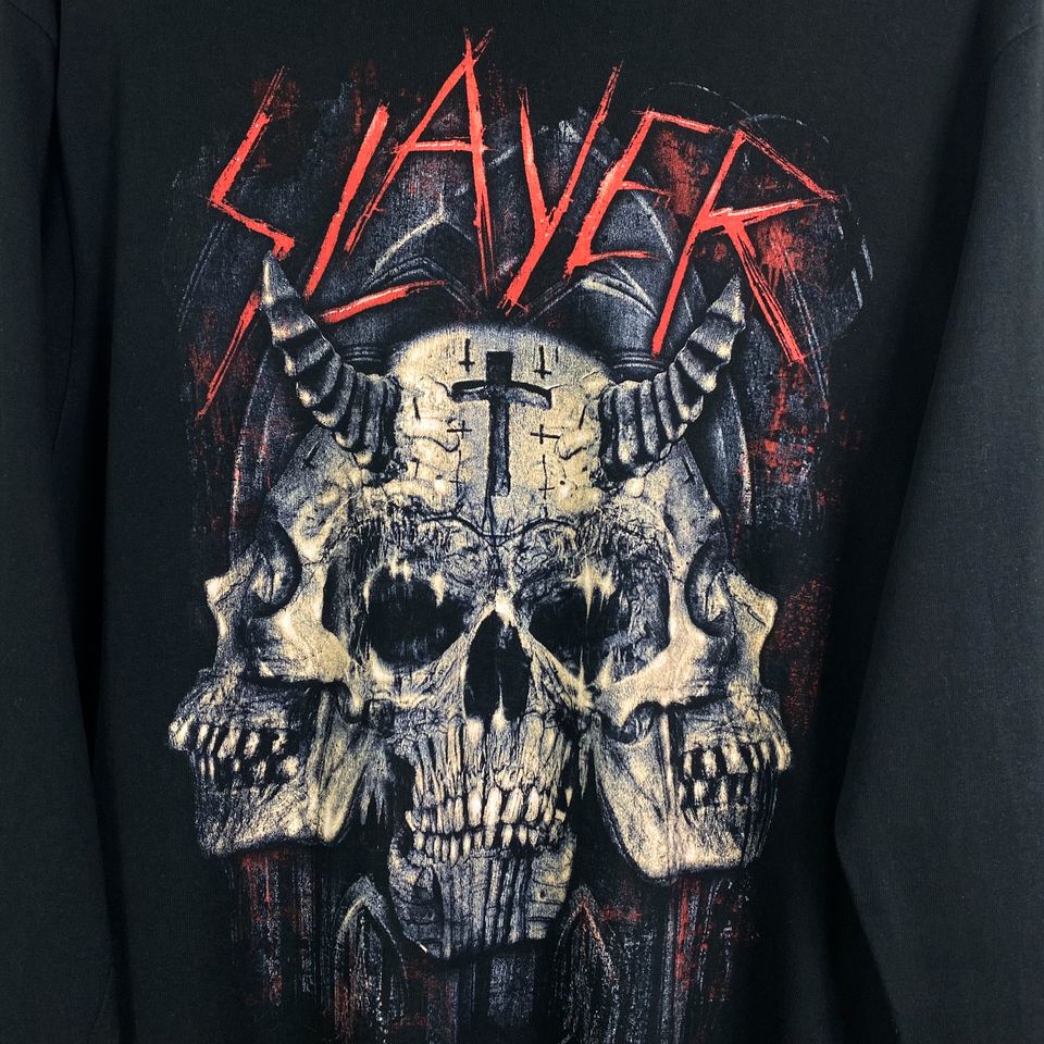 Vintage Slayer Longsleeve Gr.M/L Bandshirt 90er 90s y2k Retro in Gronau (Westfalen)