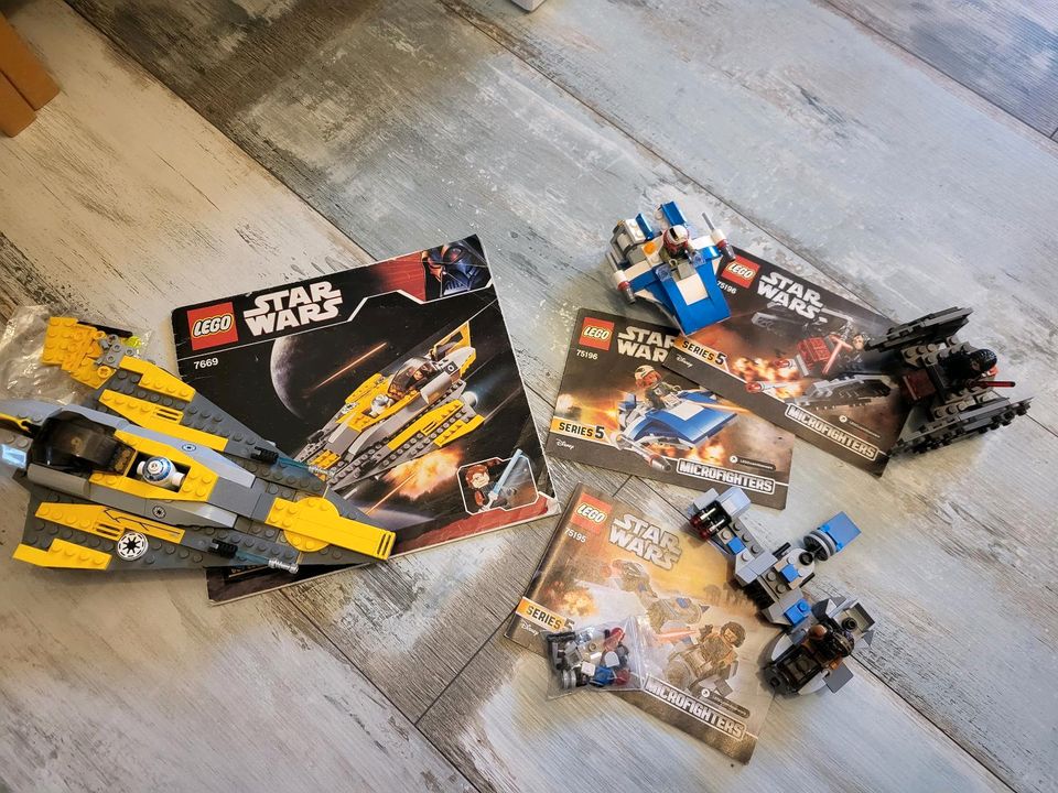 Lego Star Wars 7669 Anakins Jedi Starfighter 75196 75195 in Laatzen