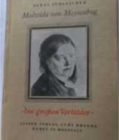 Malwida von Meysenbug , Herta Schleicher ,antiquarisch Bergedorf - Kirchwerder Vorschau