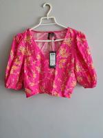 crop Top Vero Moda S36 neu pink Blumen Urlaub Bayern - Waldkraiburg Vorschau