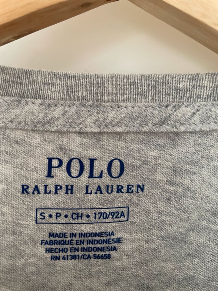 Ralph Lauren Polo Longsleeve grau Shirt S in Berlin