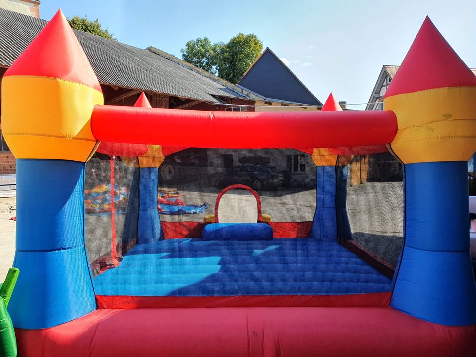 Hüpfburg Schloss Kleinkinder kleine Kinder mieten leihen in Echzell 