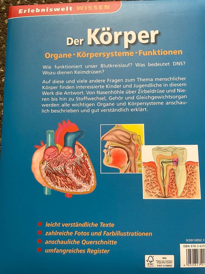 Der Körper Erlebniswelten wissen Buch w Neu in Zeuthen