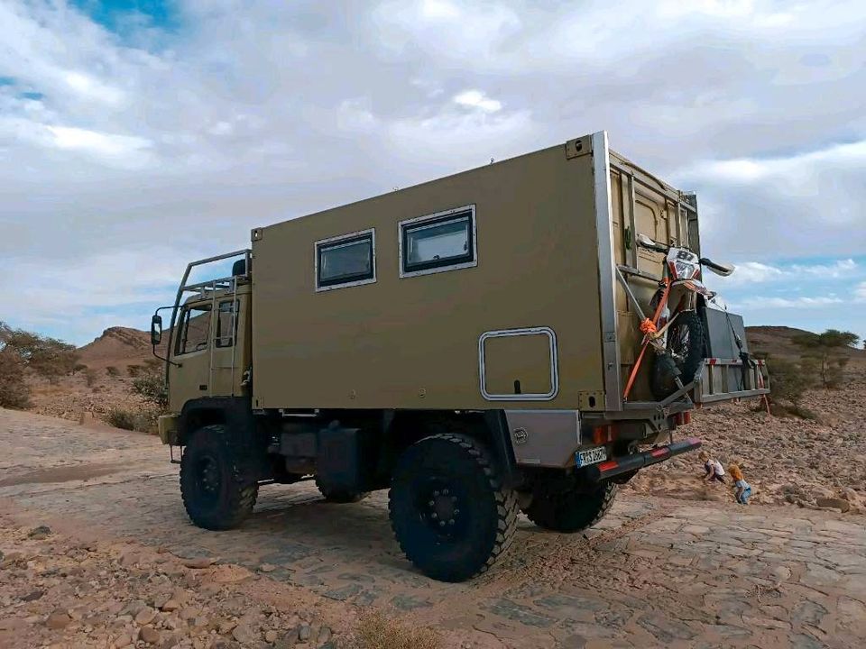 Steyr 12M18 Expeditionsmobil Allrad Wohnmobil 4x4 4 Sitzplätze in Riegel