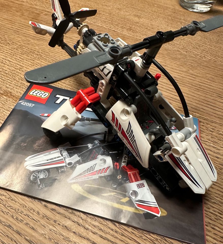 Lego Technik 42057 Flugzeug Modellbau Anleitung Karton in Dortmund